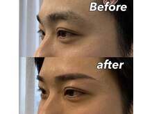 スター 新宿 新宿御苑(★STAR)/施術例メンズ眉毛WAX/新宿