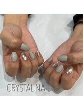 クリスタルネイル ゆめタウン久留米店/ミラーネイル