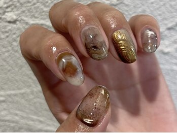 C.の写真/当店一番人気【Designコ-ス¥8900~】指名料無料★(パ-ツ.ア-トにより別途)店内サンプルご用意しております!