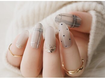 チェックネイル