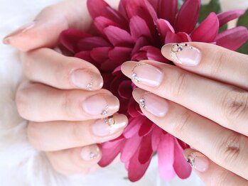 クリスタルネイル パークプレイス店/上品☆フレンチジェル