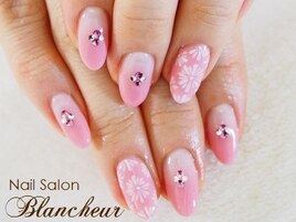 【カラグラ＆手描きダマスク】