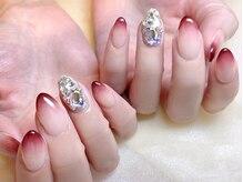 ネイルマジック 仙台一番町店(NAIL MAJIC)/濃いめカラグラネイル☆