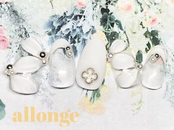 アロンジェ 甲府中央店/ホワイトネイル☆