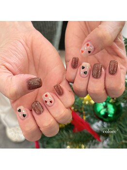 コロレ(colore')/バレンタインネイル