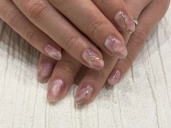 ネイルサロン スクール アンジェラ 守谷店の写真/メンズネイリストがかわいいを叶えるからモテ確！あなたに似合うかわいいデザイン＆フォルムを細部まで◎