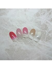 ５色から選べるグラデーション