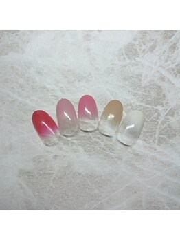 ５色から選べるグラデーション