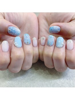 プライズアイリス アイラッシュ 池袋東口店(prize Iris eyelash)/ツイードネイル【池袋】