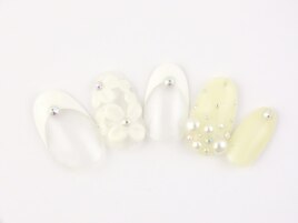 持ち込みアート/お花ネイル