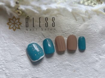 ネイルアンドアイラッシュ ブレス エスパル山形本店(BLESS)/先取り冬っぽネイル