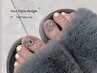 【Foot】親指2本埋め尽くし＋ワンカラー　¥8800