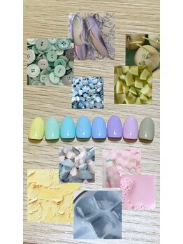 エコール(e'cole)/春っぽパステルカラー♪