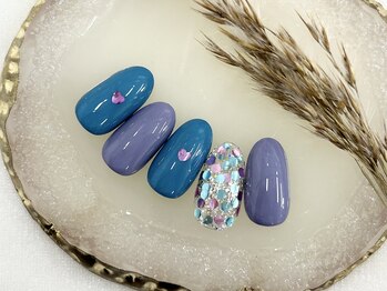 ハート　ホログラム