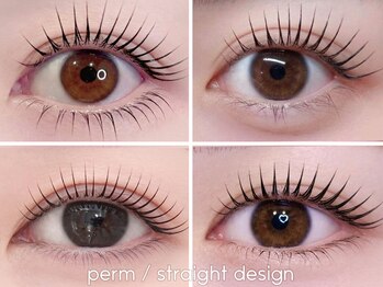 ジーエヌ(Gn)/まつ毛パーマストレートデザイン