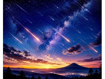 ジャワの宝石/8月12・13日流星群の夜空