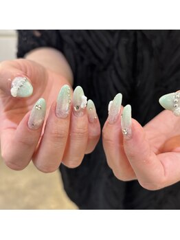 ハラジュクネイルズ(harajukunails)の写真/【スタンダードデザインコース￥8800】全スタッフフィルインでご案内可能です。自爪の健康をお守りします。