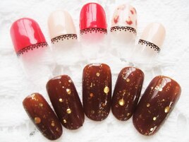 ジェル幅広選べるアート¥7040～