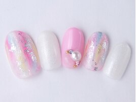 パステルフェミニンタイダイ