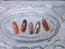 ネイルサロン&スクール ジーナ(GINA)/秋の定番べっ甲ネイル