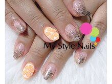 マイ スタイル ネイルズ(My Style Nails)/ラメグラデーションジェル