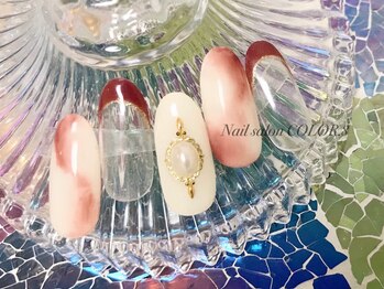 ネイルサロン カラーエイト(Nailsalon COLOR.8)/フレンチネイル・マーブルネイル