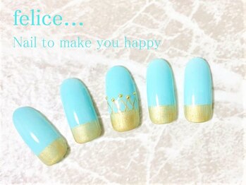ネイルサロン フェリーチェ(felice)/【定額ネイル】¥7480