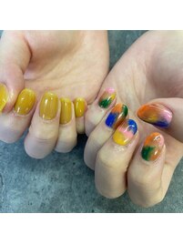 カラフルネイル