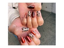 アイピー(I.P)/ヒョウ柄ネイル¥6500