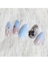 プラスチッタ(hair make salon plus citta')/春ネイル