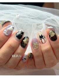 ハロウィンネイル^ ^