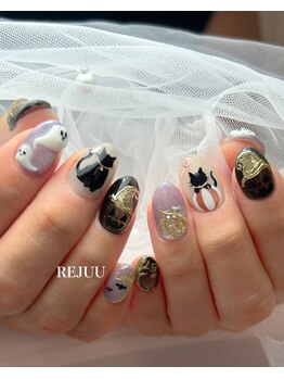 レジュー 橋本 姪浜(REJUU)/ハロウィンネイル^ ^