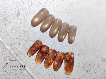 ファミーユ 新宿西口店(Famille)/【定額ネイル】ニュアンスコース