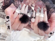 プティネイル 池袋(Puty Nail)/ツイード冬ネイル　スカルプ