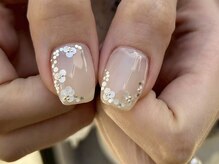 ファンクションネイルズ 表参道 原宿(FUNCTION NAILS)/ホログラム/フラワーネイル