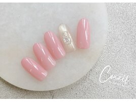 《Simple》しずくネイル