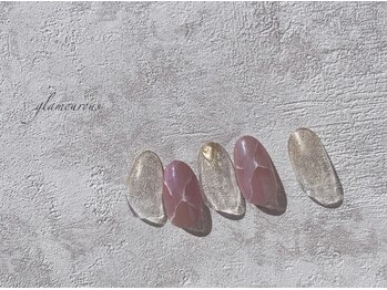 プログレス 東久留米店(PROGRESS)/大理石ネイル