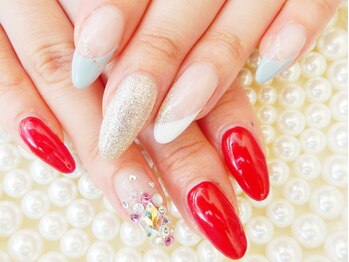 フラッシュネイル SORIO宝塚店/除去付デザイン定額コ-ス◇