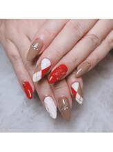 トレジャー(treasure)/アーガイル¥赤