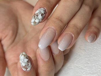 エイチ(h)/【ワンポイントネイル】