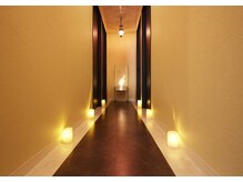 ジャンナ 恵比寿店(JANNA)/個室へと続く廊下