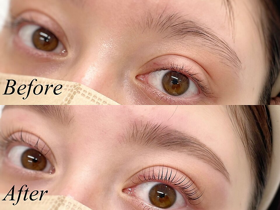 眉毛アイブロウデザインWAX＋メイク仕上げ \4000