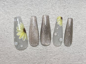 ルーシーズ アイラッシュアンドネイル 小倉店(Lucy's Eyelash&Nail)/RIKAKO限定定額デザイン¥7000