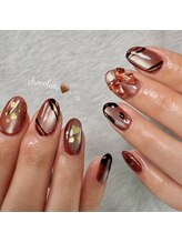 シードットネイル(Cee.nail)/brown nail☆