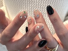 yomu eyenail/ストーン＋ワンカラー