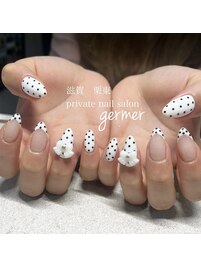 大人気！ドットネイル☆