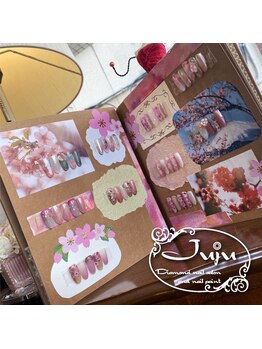 ジュジュ(Juju)/桜アート集　コラージュしました