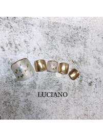 フットネイル定額デザイン7500円