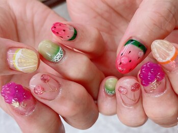 ネイルサロン シェル(Nail Salon SHELL)/夏の果物大収穫祭♪