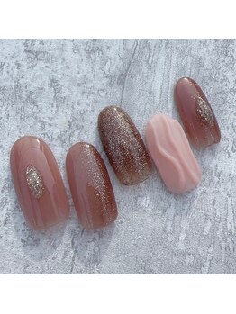 ネイルファクトリー 横浜ベイクォーター店/ニュアンスデザイン¥9000